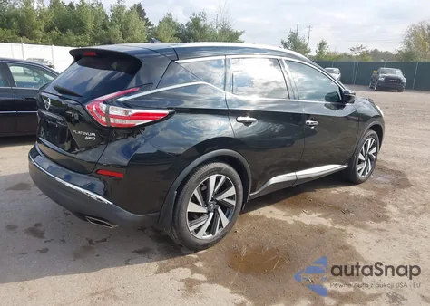 2016 Nissan Murano Platinum/S/Sl/Sv from USA, damaged, VIN 5N1AZ2MHXGN125442